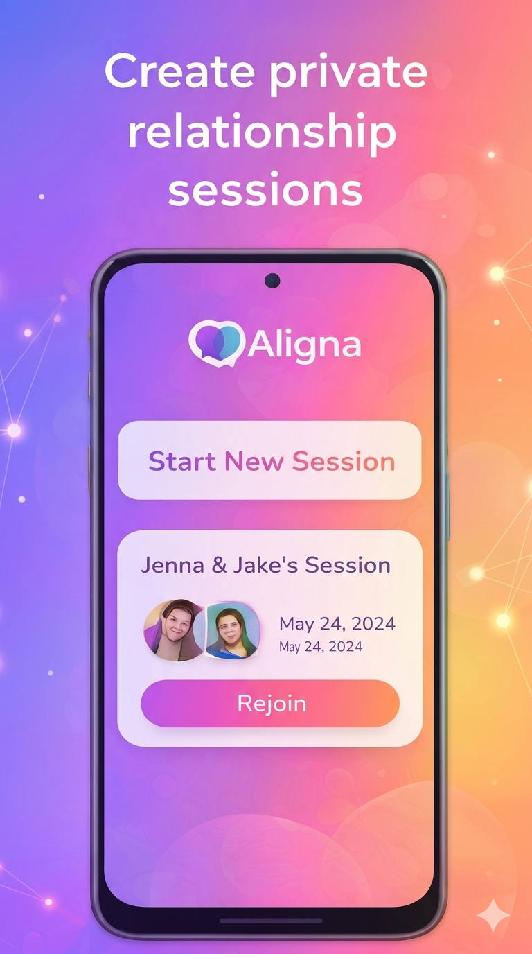 Aligna app preview